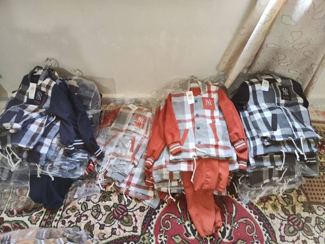 خرید ۲ هزار عدد لباس گرم برای کودکان جنگ زده