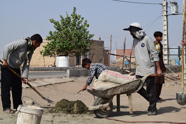 مشارکت در ساخت خانه بهداشت